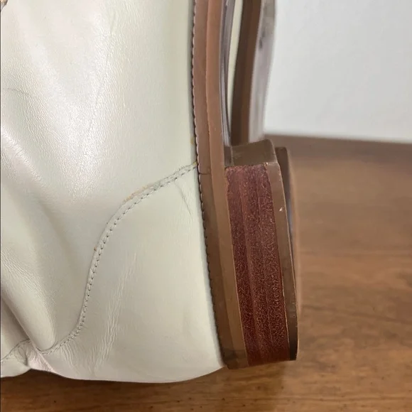 Nine West vintage women's Cream Lace-Up Ankle Boots - Picture 15 of 15